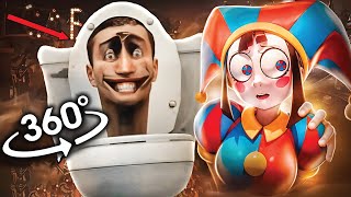 Skibidi Toilet Sings The Amazing Digital Circus Theme | 360º VR
