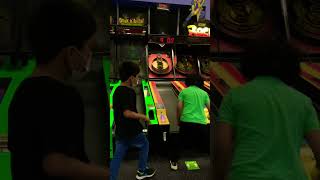 Bowling at Chuck E. Cheese #arcade #arcadegames #arcademode