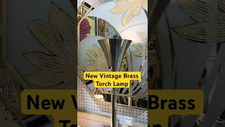 New Vintage Brass Torch Lamp | 2024-01-08