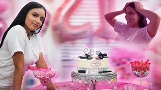 I FLEW HER FAMILY OUT IN THE HURRICANE | HAZEL'S 21ST BIRTHDAY 🎂🎉🎈