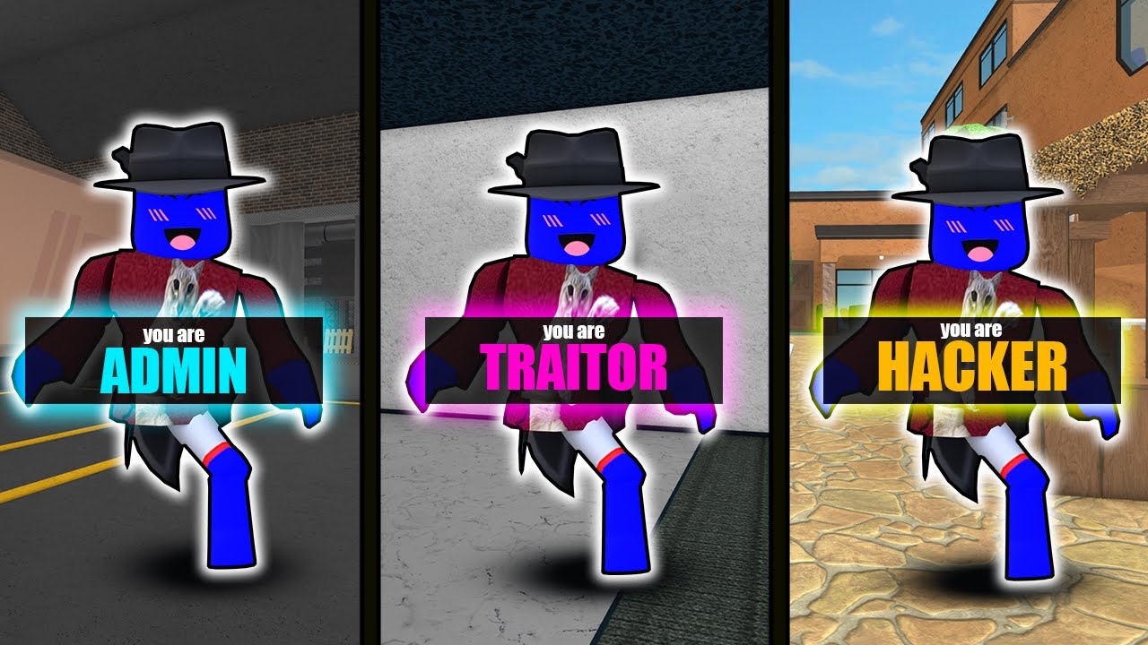Playing Different Roles In Mm2 Youtube
