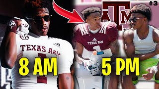 What a 5 STAR D1 VISIT looks like | Johntay Cook II visits Texas A&M University (feat. Evan)
