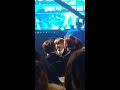 170222 gaonchartawards bts reaction to blackpink rose speaking english