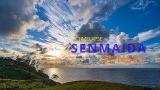 [4K Timelapse] Sunset at Shiroyone-SENMAIDA, Wajima, Ishikawa-pref, JAPAN SONY  α7III + SEL20F18G