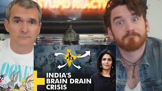 The Great INDIAN Brain Drain REACTION!! Gravitas Plus