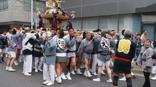 湯島天満宮（湯島天神）　例大祭　天三町会　町内神輿渡御　２０１６．５．２８