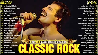 Classic Rock Songs 70s 80s 90s - ACDC, Queen, Bon Jovi, Scorpions, Aerosmith, Nirvana, Guns N Rose