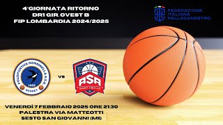 Rondinella Sesto Basket vs ASA Basket Cinisello