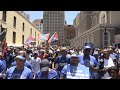 Protesters in South Africa march to ANC headquarters amidst energy crisis • FRANCE 24 English