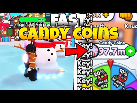 BEST Method For FAST Candy Coins In Arm Wrestle Simulator