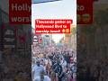 Thousands gather to worship Jesus on Hollywood Blvd!! 🤯 #jesus #revival #worship