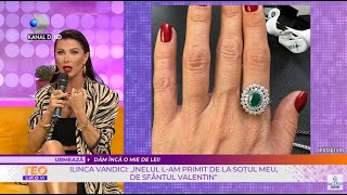 Teo Show (17.02.2022) - Ilinca Vandici, rasfatata de sotul ei dupa ce bijuteriile i-au fost furate!