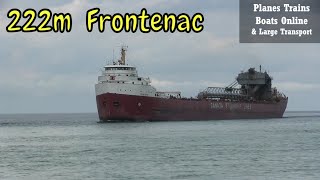 222m Frontenac Cargo Ship Down From Lake Huron