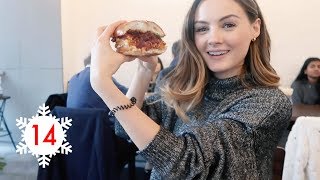 YOGA AND BURGERS! | Vlogmas #14