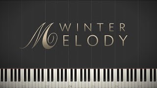 Winter Melody - Jacob's Piano \\ Synthesia Piano Tutorial
