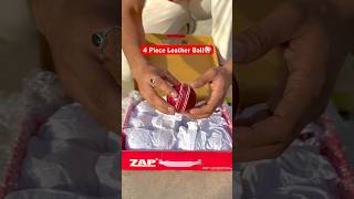 UNBOXING High Quality Red Leather Cricket Balls #cricket #shorts #ball #zap