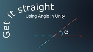 Get it straight - Using Angle in Unity