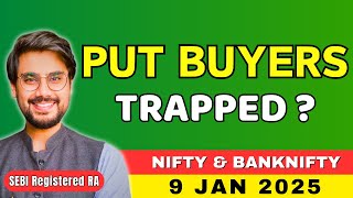 Nifty and BankNifty Prediction Thursday Expiry, 9 Jan 2025 |  Hero Zero Strategy | Rishi Money