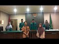 Simulasi Sidang Kasus Cerai Talak Sidang 1-4