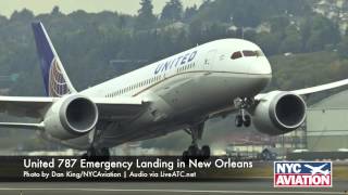 United Airlines Boeing 787 Dreamliner Makes Emergency Landing: ATC Audio