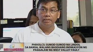 Phivolcs: Sunod-sunod na lindol, walang basehang indikasyon ng paggalaw ng West Valley Fault