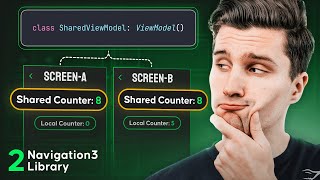Nested Nav Graphs & Shared ViewModels With Navigation3