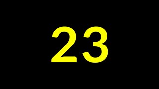 23 Seconds Countdown Timer With Sound Effect