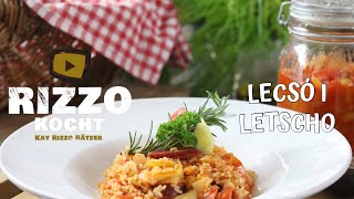 Rizzo`s Lecsó I Letscho der ungarische Paprika Klassiker