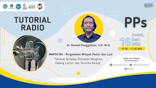 Tekanan Terhadap Ekosistem Mangrove, Padang Lamun, dan Terumbu Karang - MMPO5104