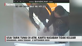 WASPADA! Wanita di Semarang Jadi Korban Pembobolan ATM, Uang RP100 Juta Raib - iNews Pagi 11/09