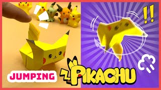 Jumping Pikachu \ Pokemon \ Easy and Fun Origami