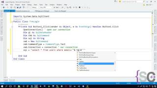VB NET Login & Registration Form with SQL Server + MD5 password YouTube