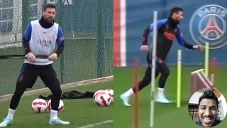 Messi Training at PSG for The First Time After Winning The World Cup