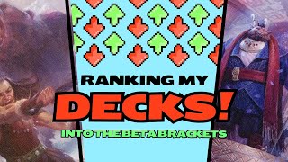 Ranking All My EDH Decks | Commander Brackets | Magic the Gathering