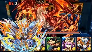 パズドラ「ドラゴンズドグマコラボ　地獄級」白光炎隼神・ホルスPTでノーコン攻略