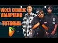 Optimist Music, Xduppy, Benzoo & Al Xapo - Woza Charlie Amapiano Tutorial | FL Studio Mobile 