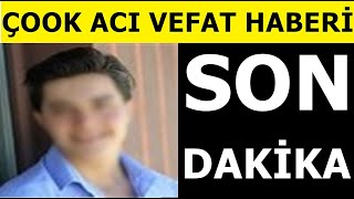 Son Dakika: Çook acı vefat!! Ünlü genç 18 yaşındaki oyuncu hayatını kaybetti! sevenleri şoktaa!!