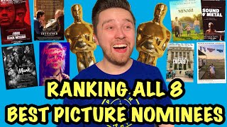 All 8 2021 Best Picture Nominees Ranked | Oscars 2021