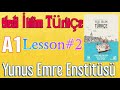 Yunus Emre Enstitüsü A1|Unit 1-B