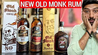 All New OLD MONK RUM | Old Monk Coffee and Old Monk Amber | The Whiskeypedia