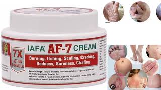 IAFA AF 7 CREAM Burning, Itching, Scaling, Cracking, Redness, Soreness, Chafing