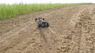 LiteHawk Blast - RC Car Climbing the trail