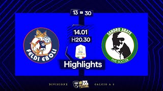 Feldi Eboli-Sandro Abate 3-4 | 13ª giornata | Serie A 2024/2025 | Highlights