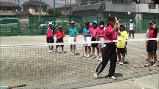 神谷絵梨奈選手（ヨネックス）のボレーの教え（その2）