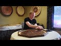 the gold standard special walnut edition crokinole board