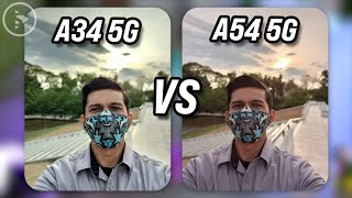 Samsung A34 5G vs A54 5G Camera Comparison Test -  Photo and Video