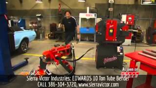 Sierra Victor Industries: EDWARDS 10 Ton Tube Bender HAT1000