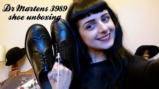 Dr. Martens 3989 SHOE UNBOXING!