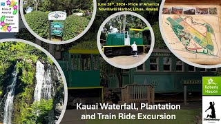 Kauai Waterfall, Plantation and Train Ride Excursion