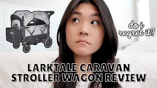 larktale caravan 2023 stroller wagon honest review: pros \u0026 cons + tips \u0026 hacks!